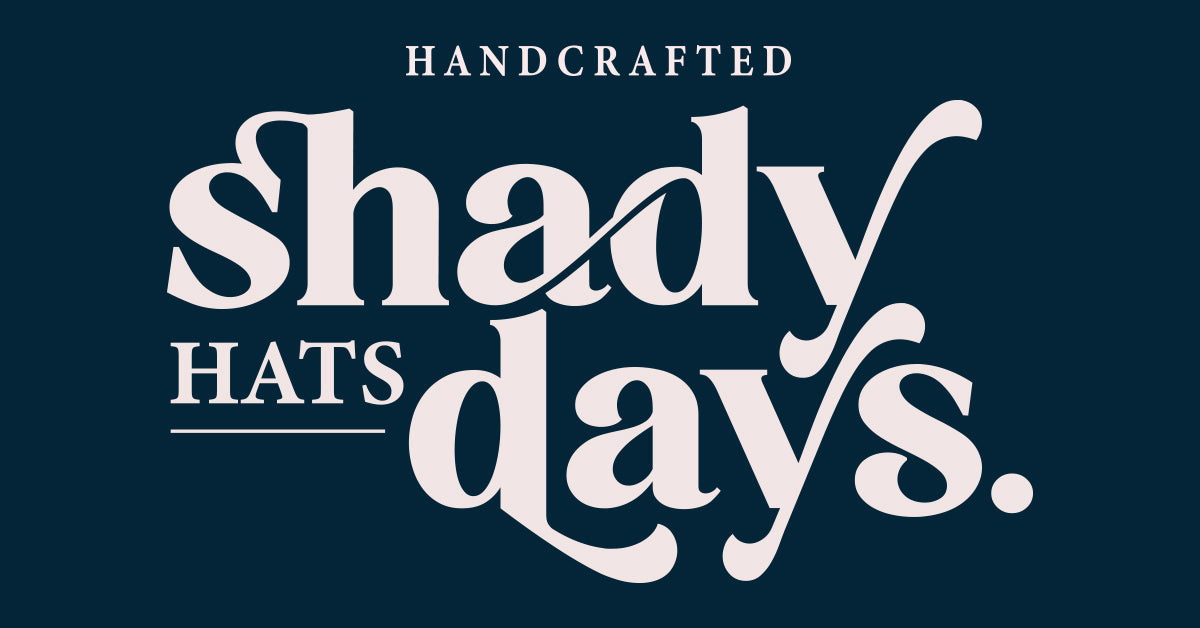 SHADY DAYS NAME HAT BAND - Up To 25 Letters - Shady Days