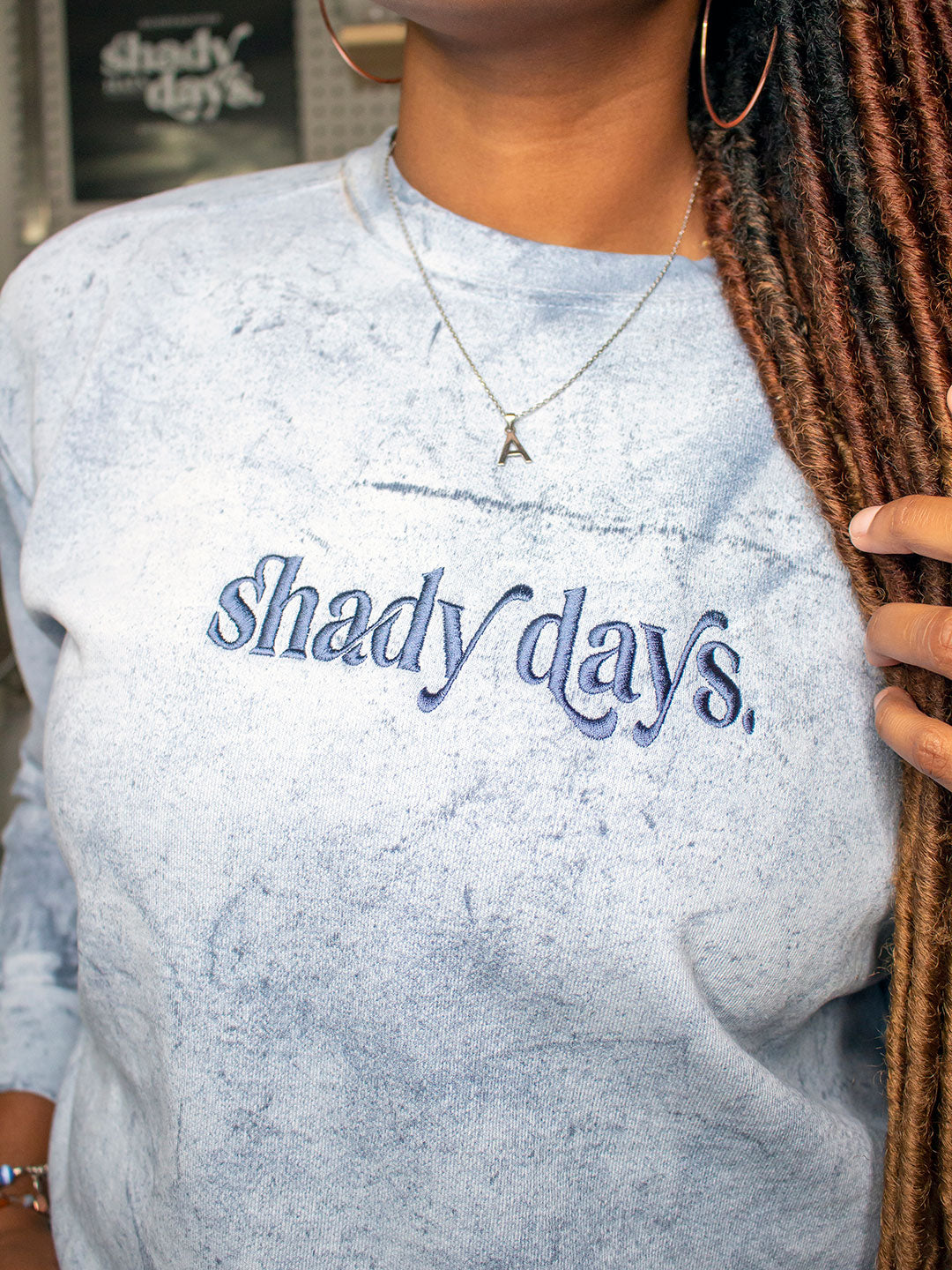 SHADY DAYS NAME HAT BAND - Up To 25 Letters - Shady Days