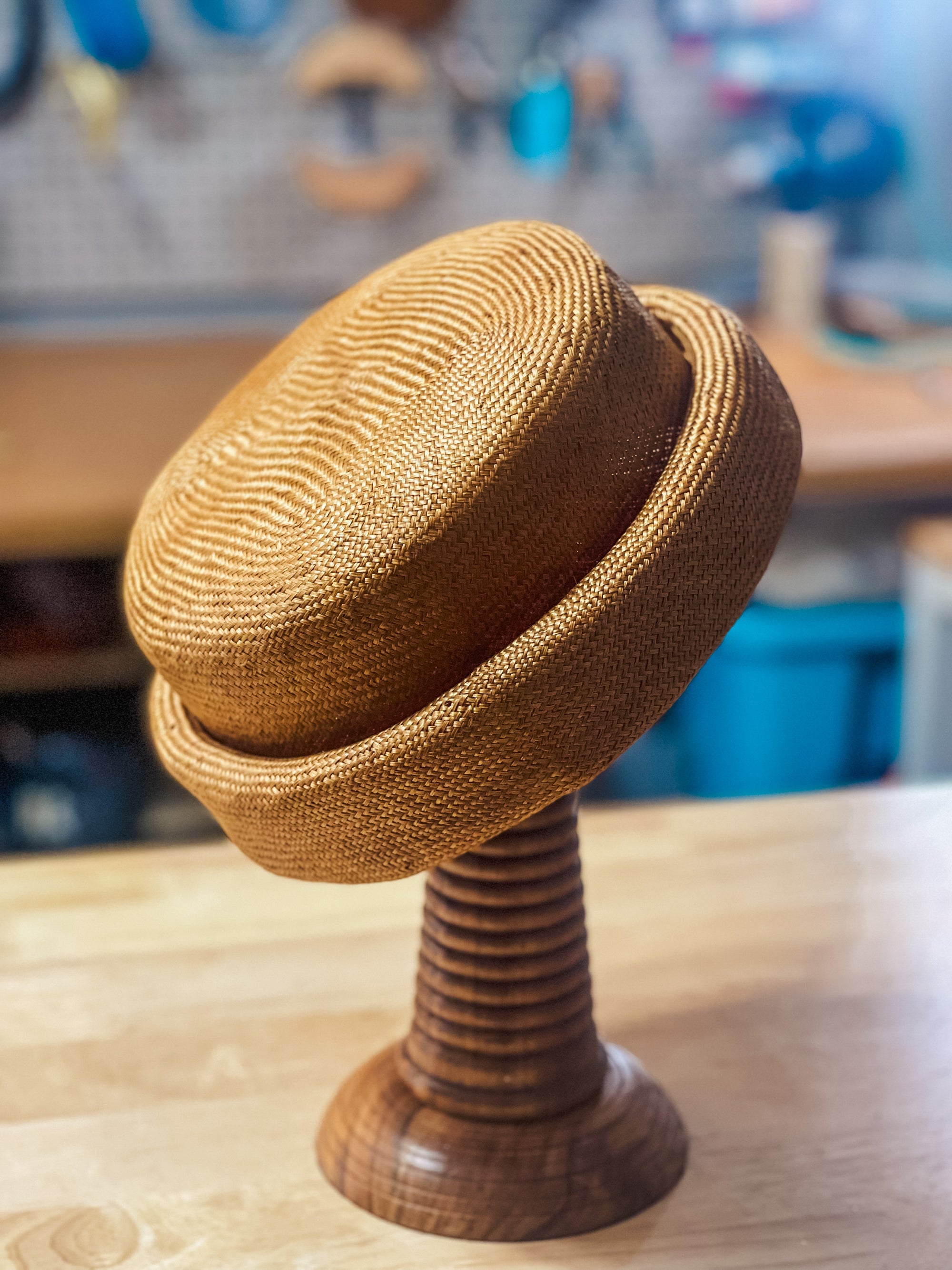Scottie Brimless Straw Hat